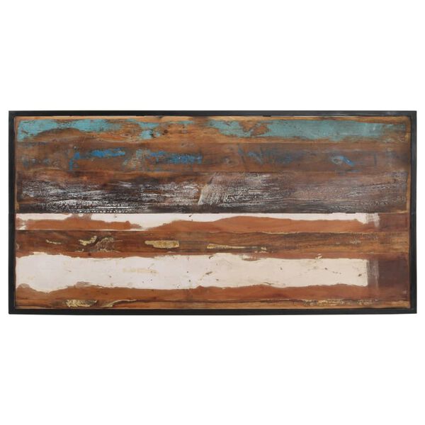 vidaXL Blagovaonski stol 140 cm od masivnog obnovljenog drva