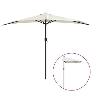 vidaXL Balkonski suncobran s aluminijskom &scaron;ipkom 300x155 cm