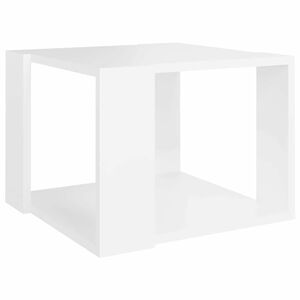 vidaXL Stolić za kavu bijeli 40 x 40 x 30 cm od konstruiranog drva
