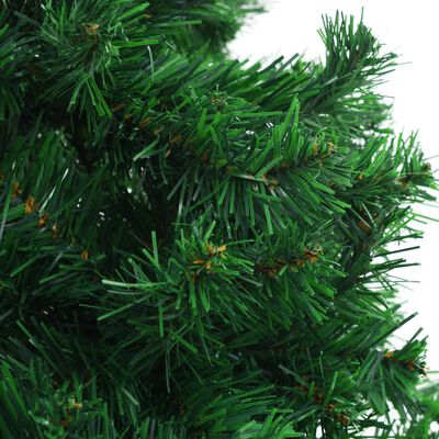 vidaXL Umjetno osvijetljeno božićno drvce sa stalkom 180 cm 564 grane