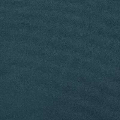 vidaXL Tabure plavi 60x60x36 cm baršunasti