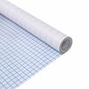 vidaXL Samoljepljiva prozirna folija Matirane pruge 90 x 1000 cm PVC
