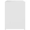vidaXL Noćni ormarić bijeli 40 x 30 x 40 cm od konstruiranog drva