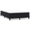 vidaXL Box Spring krevet bez madraca crni 140x210 cm samt