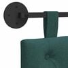 vidaXL Držeće uzglavlje Zidne Tamnozelena 110 x 55 x 7 cm tkanina