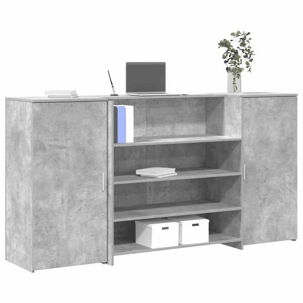 vidaXL Recepcijski stol 200x50x103,5 cm konstruiranog drva