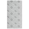 vidaXL Vanjski tepih ARAKIL sivi 80x150 cm PP