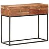 vidaXL Konzolni stol 90 x 35 x 75 cm od grubog bagremovog drva