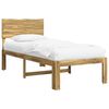 vidaXL Krevet s uzglavljem ROSTOCK Bijela 75 x 190 cm