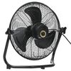 vidaXL Podni ventilator s 3 brzine 40 cm 42,5 W crni
