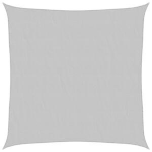 vidaXL Jedro protiv sunca svjetlosivo 2x2 m od 100% poliestera Oxford