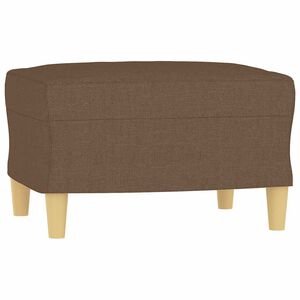vidaXL Tabure smeđi 60 x 50 x 41 cm od tkanine
