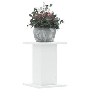 vidaXL Stalci za biljke 2 kom bijeli 30 x 30 x 40 cm konstruirano drvo