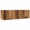 vidaXL Zidni TV ormarići 2 kom boja starog drva 100 x 30 x 30 cm