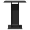 vidaXL Bistro stol crni 60 x 60 x 75 cm od konstruiranog drva