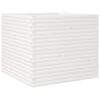 vidaXL Vrtna sadilica bijela 80x80x68,5 cm od masivne borovine