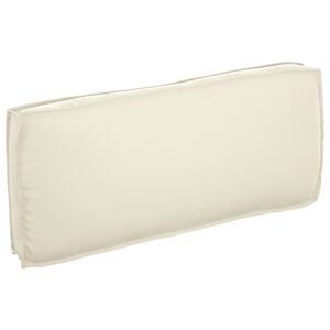 vidaXL Jastuk Oxford tkanina Krema 120 x 50 x 12 cm