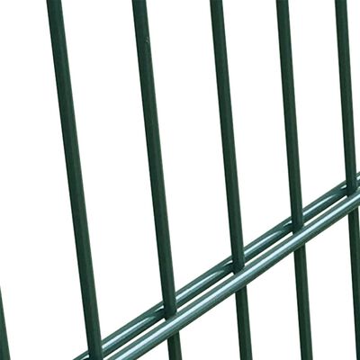 vidaXL Vrata za ogradu od čelika 105 x 150 cm zelena