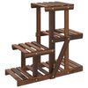 vidaXL Stalak za cvijeće 58 x 25 x 51 cm od masivne jelovine