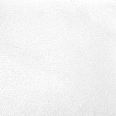vidaXL Jastuk za uzglavlje bijeli 100 cm od umjetne kože