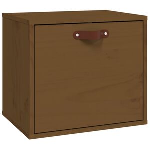 vidaXL Zidni ormarić boja meda 40 x 30 x 35 cm od masivne borovine