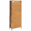vidaXL Highboard Staro drvo 69,5 x 32,5 x 180 cm Konstruirano drvo
