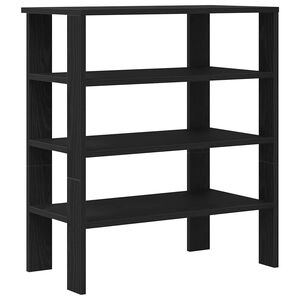 vidaXL Stalak za cipele crni 61x32x70 cm od konstruiranog drva