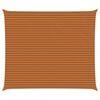vidaXL Jedro za sunce Narančasta i smeđa 7 x 6 m 100% poliester Oxford