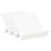 vidaXL Polica za časopise Bijelo 53 x 40 x 28,5 cm Konstruirano drvo