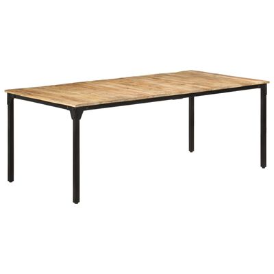 vidaXL Blagovaonski stol 200 x 100 x 76 cm od grubog drva manga