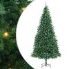 vidaXL Umjetno božićno drvce Zelena 300 cm PVC i Metal i Plastika