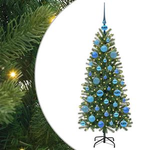 vidaXL Umjetno božićno drvce Zelena 120 cm PE i PVC