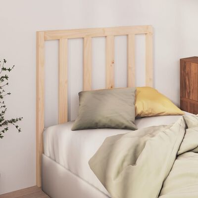 vidaXL Uzglavlje za krevet 81 x 4 x 100 cm od masivne borovine