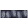 vidaXL Kuhinjski Tepih Plavo Sjenilo 150 x 45 cm 100% poliamid