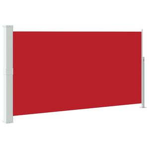 vidaXL Bočna tenda za dvori&scaron;te/terasu 160 x 300 cm crvena