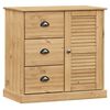vidaXL Komoda s ladicama VIGO 78 x 40 x 75 cm od masivne borovine