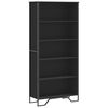 vidaXL Ormarić za knjige crni 80x31x169 cm od konstruiranog drva