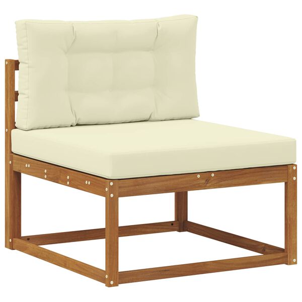 vidaXL Set vanjskih sofa 5 Komad Prirodna i krem