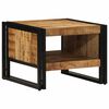 vidaXL Stol za kavu 50x50x38 cm Puno grubo drvo Mango