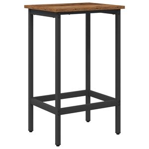 vidaXL Barska stolica Staro drvo 40 x 32 x 64 cm Konstruirano drvo