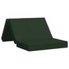 vidaXL Sofa na razvlačenje 100 x 67 x 45 cm Tamnozelena