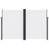 vidaXL Bočna tenda na uvlačenje bijela 220 x 600 cm