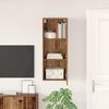 vidaXL TV zidni ormar Staro drvo 40,5 x 30 x 102 cm Konstruirano drvo