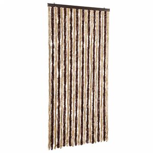 vidaXL Zastor protiv insekata bež-svjetlosmeđi 90 x 200 cm &scaron;enil