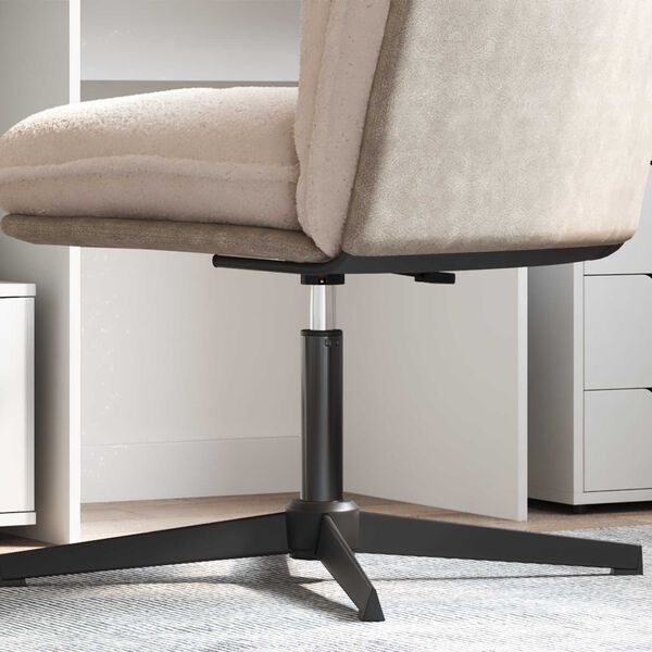 vidaXL Plinski cilindar za uredsku stolicu Crna 15,5 cm Željezo