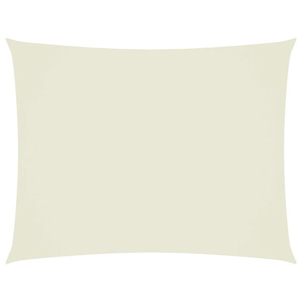 vidaXL Jedro protiv sunca od tkanine Oxford pravokutno 3 x 6 m krem