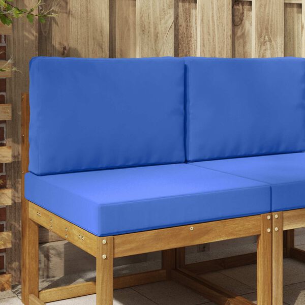 vidaXL Jastuk za vanjsku sofU 2 pcs Tirkizna Poliester