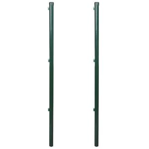 vidaXL Stupovi za ogradu 2 kom 115 cm