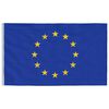 vidaXL Europska zastava 90 x 150 cm