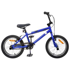 vidaXL BMX Bicikl 16 Inča za 5-8 godina Tamno plava